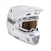 KASK MOTOCYKLOWY Z GOGLAMI LEATT KIT MOTO 8.5 WHITE M